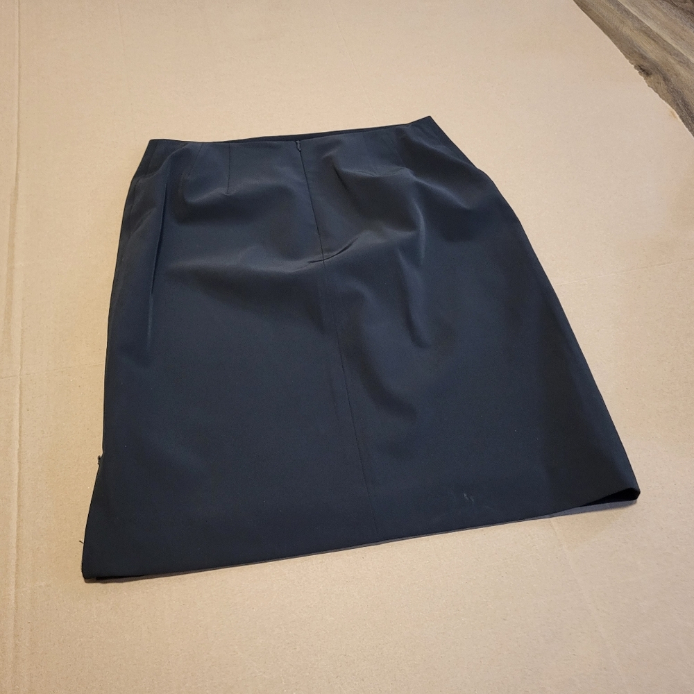 Jenne Maag Pencil Skirt Career Straight Vintage Size Large Black Office